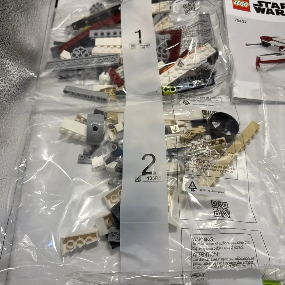 LEGO Star Wars: Revenge of The Sith ARC-170 Starfighter Spaceship,75402 Open Box - Picture 3 of 6